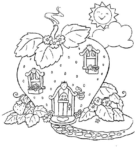 Strawberry Shortcake Coloring Pages | ColoringPagesABC.com