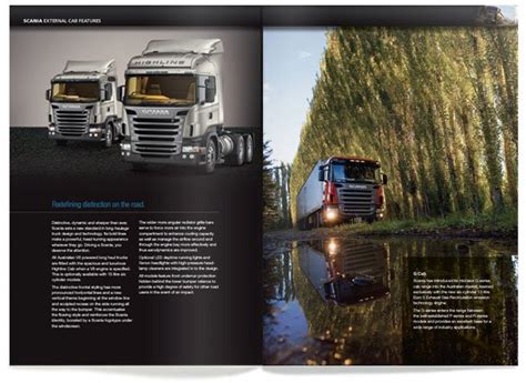 Scania Brochure Design Galloway Design