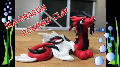 Time Lapse Polymer Clay Sea Dragon Youtube