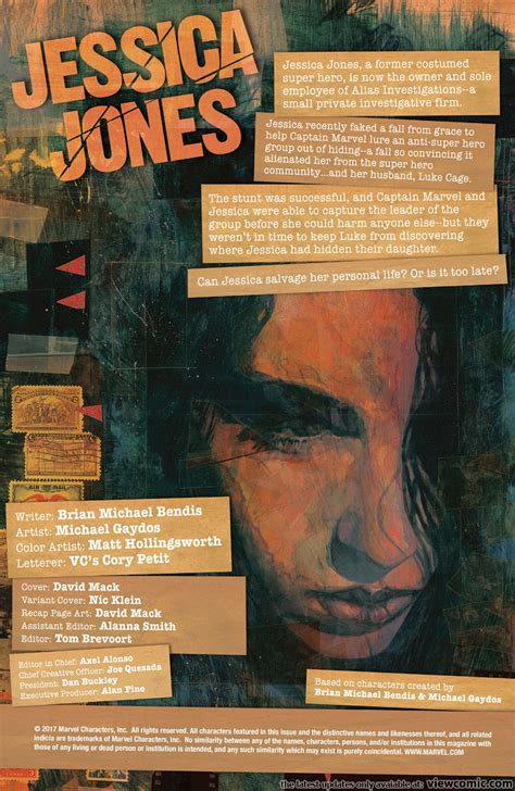 Jessica Jones Read Jessica Jones Comic Online In