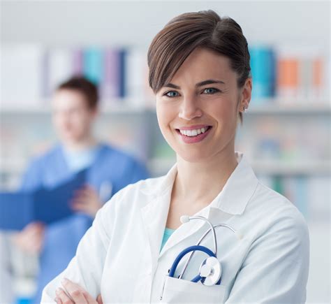 female doctor posing in the office aquina