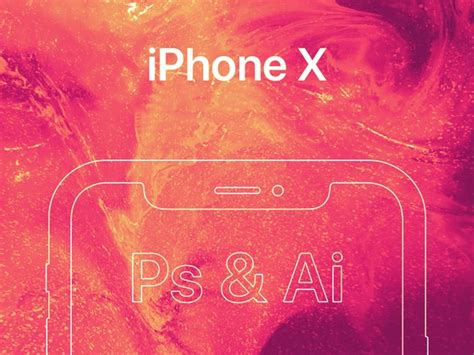 Free Iphone X Outline Vector File Free Psd Templates