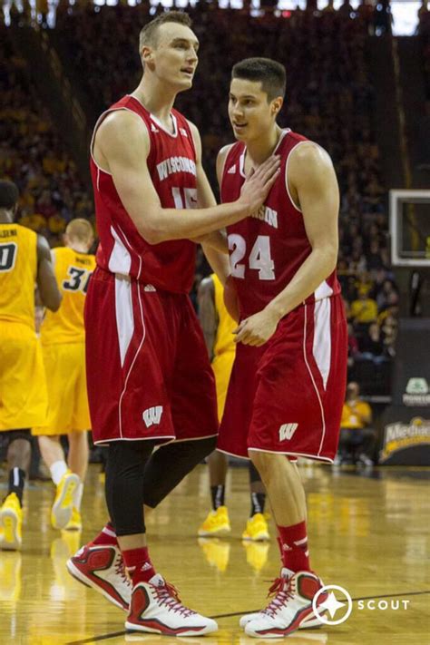 This college basketball season, most analysts agreed that the big ten, overall, was a bit well, wisconsin forward sam dekker, after watching michigan state take down louisville to reach. Sam Dekker and Bronson Koenig | Wisconsin basketball ...