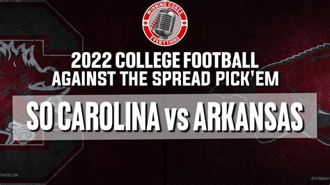 South Carolina Vs Arkansas Picks Against The Spread College