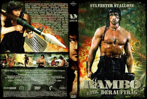 rambo 2 der auftrag german dvd covers