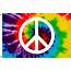 Peace Sign  3x5 Brandy Wine Flags