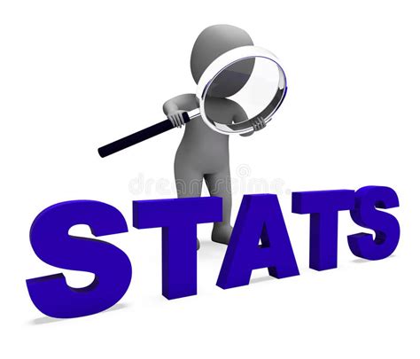 Stats Character Shows Statistics Reports Stat or Analysis Stock ...