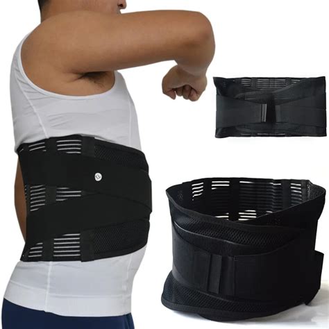 Health Care Adjustable Breathable Lumbar Waist Support Safety Belts