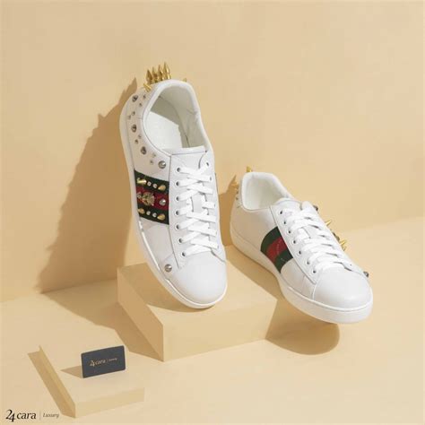 Gucci Ace Studded Low Top Sneakers Limited Edition