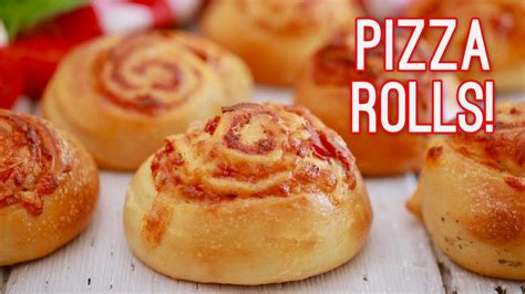 homemade pepperoni pizza rolls youtube