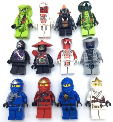 Lego Ninjago The Final Battle Jay Kai Cole Zane Lloyd Minifigures Lot