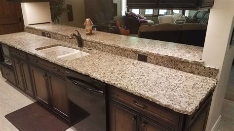 Beige Granite Kitchen Countertops Things In The Kitchen