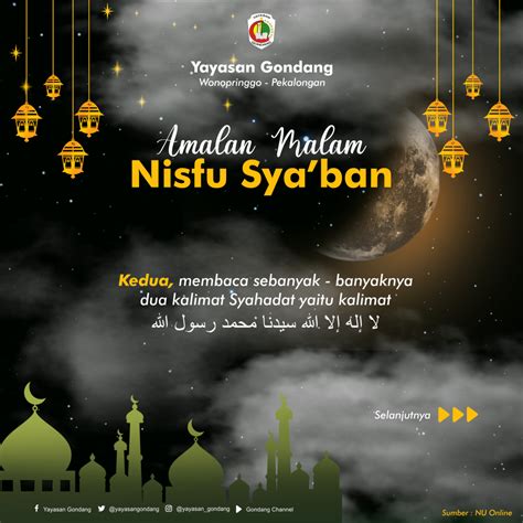 Amalan Malam Nisfu Syaban Tahun 2020 / Malam Nisfu Syaban 2020 Jatuh