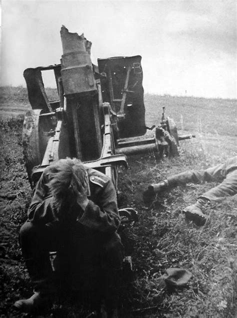 Aftermath Of A Breech Explosion Battle Of Kursk 1943 500 X 670