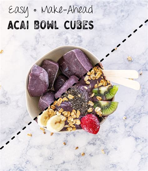 Easy Acai Bowl Recipe One Ingredient Chef