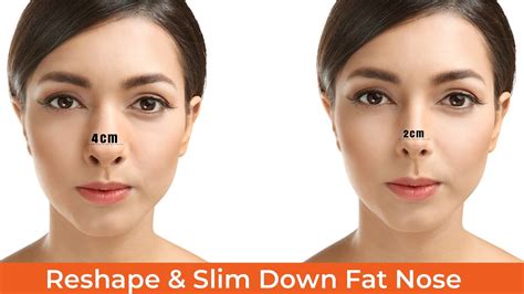 lose nose fat nose reshaping exercise nose slimming exercises slim nose subliminal nose