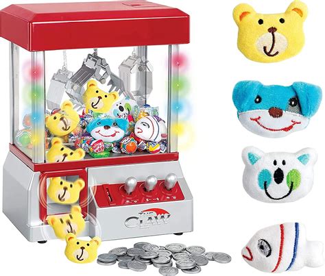 Claw Machine Arcade Game Candy Grabber And Prize Dispenser Vending