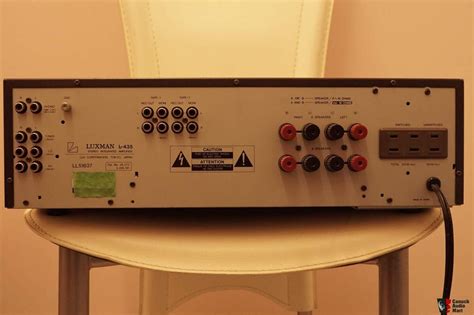 Luxman L 435 Integrated Amplifier 100wpc Photo 1073618 Us Audio Mart