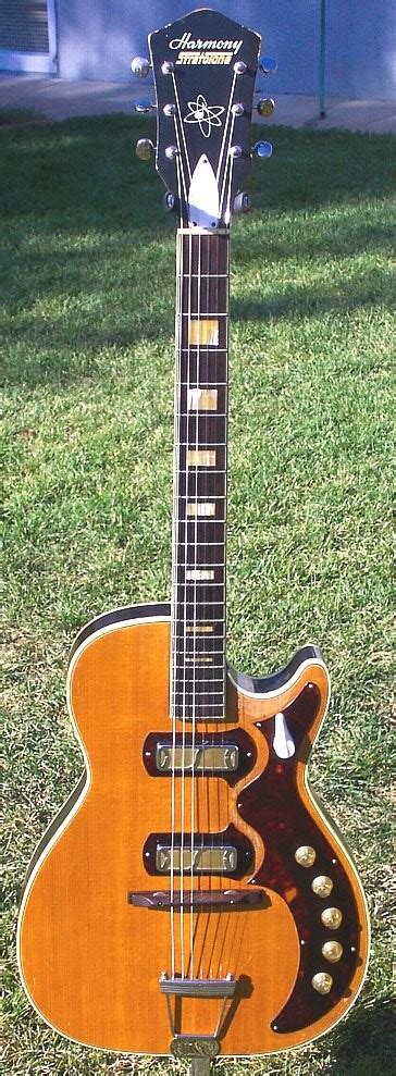 1962 Harmony Silvertone 1423l Jupiter Electric Guitar