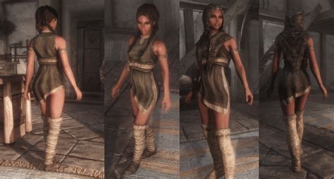 The Elder Scrolls Skyrim Unp Tiwa44 Clothing Female Sexy Skimpy