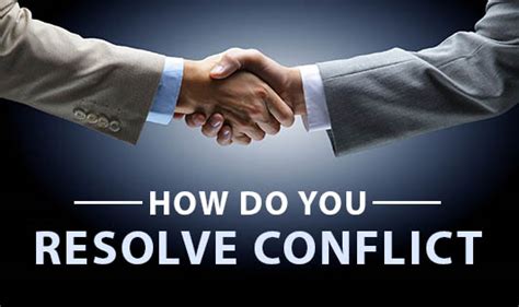 How Do You Resolve Conflict The Wellness Corner