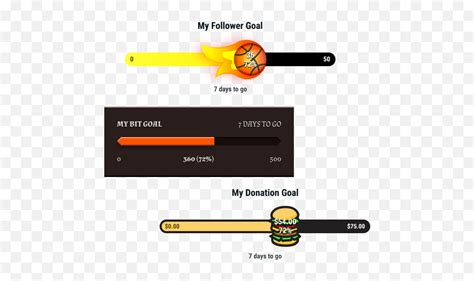 Goal Overlay For Your Twitch Stream Twitch Follower Goal Pngtwitch