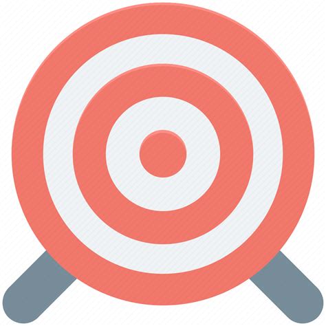 Bullseye, dartboard, objective, sports, target icon ...