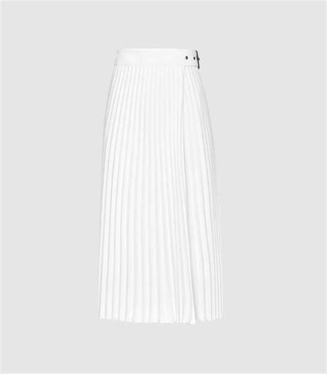 Arielle Pleated Midi Skirt Endource