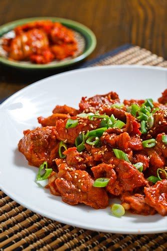 Join 20,000+ other korean food lovers! Daeji Bulgogi (Korean Spicy BBQ Pork) Recipe on Closet Cooking