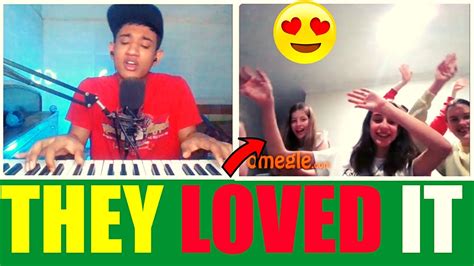 Best Omegle Singing Reaction Compilation Part 1 Youtube