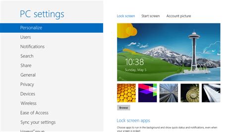 How To Change Lock Screen Background In Windows 8