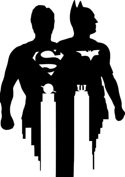 Kidswoodcrafts Superman Silhouette Disney Silhouettes Silhouette