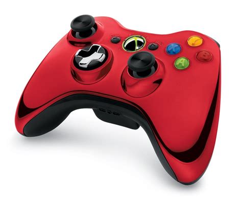 Buy Xbox 360 Controller Wireless 2010 Chrome Red