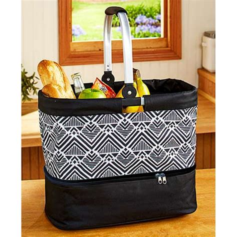 The Lakeside Collection 2 In 1 Tote With Hotcold Casserole Carrier