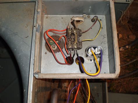 R=red y1=yellow y2=none w2=white w/ orange jumper e i can hear clicks from the thermostat like it wants to turn the heat on, but the fan does not come on. Rheem 10 Seer Air Conditioner Capacitor | Sante Blog