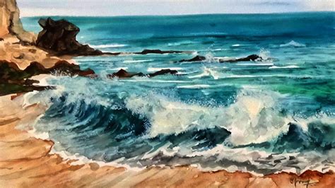 Painting Seascapes In Watercolour At Explore