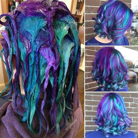 Blue Hair Pinterest