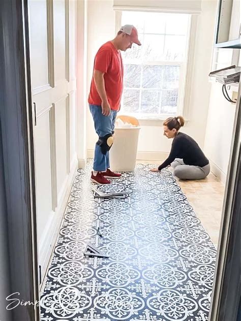 Handy How To Guide For Installing Peel And Stick Tile Over Linoleum