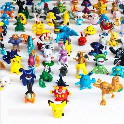 Buy 144 Pokemon Figures Mini Pocket Monsters 2 3cm With Drawstring Bag