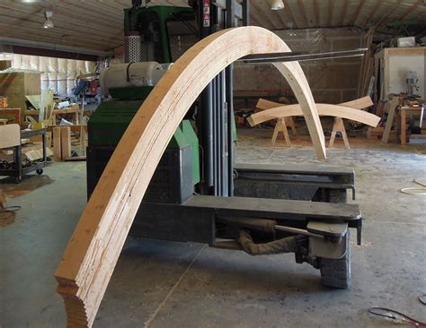 Curve Bending Before Fabricate Into Truss How To Bend Wood Wood