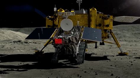 Chinas Lunar Rover Travels Nearly 400 Meters On Moons Far Side Cgtn
