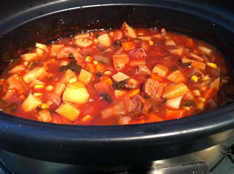 Recipe for slow cooker beef stew