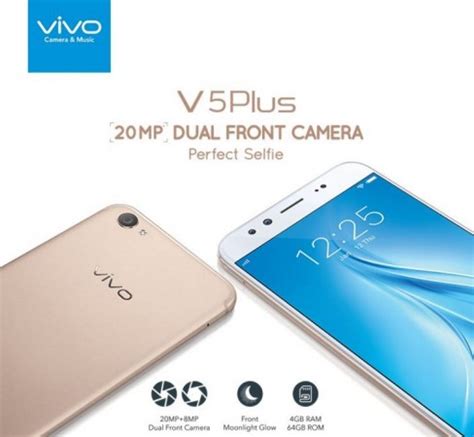 The mobile is available in 3 colors in the market. The New Vivo V5 Plus With Dual Front Cameras - Malaysia IT ...