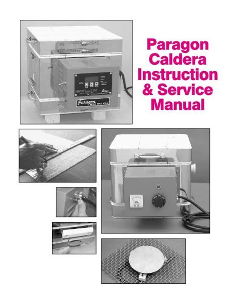 Paragon Caldera Instruction And Service Manual Paragon Kilns