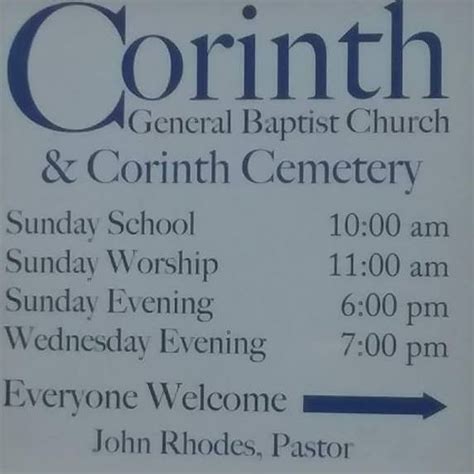 Corinth General Baptist Church