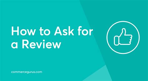 How To Ask For A Review Commercegurus