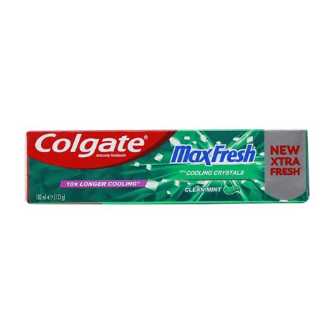 Colgate Toothpaste Maxfresh Green Clean Mint 100ml Whim