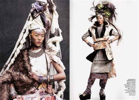 Asian Models Blog Liu Wen In Editorial For Vogue España January 2011