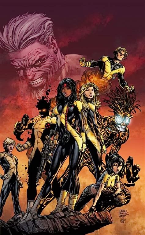 New Mutants By David Finch 2009 Comics Marvel Comics Art New Mutant