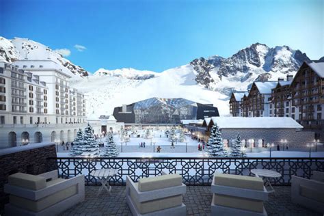 Ski Resort Azerbaijan Cgi Sources International Architecture Design